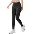 thumbnail image 6 of Hanerdun Womens Yoga Leggings with Pockets Ankle High Waist Workout Pants Bottoms Black/Gray M, 6 of 9
