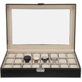 thumbnail image 3 of Watch Box 24 Watches Watch Case Men Watch Box Women Watch Case Men Lockable, 3 of 4