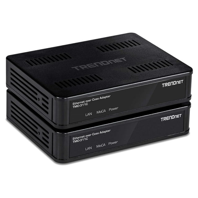 Adaptador Ethernet sobre cable coaxial TRENDnet TMO-311C2K (paquete de 2)