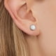 thumbnail image 4 of Sonducket Pendientes de 2 uds con de plata, pendientes redondos con abalorio, joyería de boda para mujeres y niñas, presente a la moda, Ropa, zapatos y accesorios Miscelánea Blanco, 4 of 6