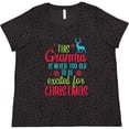 thumbnail image 3 of Inktastic Grandma is Never Too Old to Be Excited for Christmas Women's Plus Size T-Shirt, 3 of 5