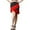 A-RD2493, variant on XIAONU Fringe Latin Dance Skirt For Women Asymmetrical High Waist Skirt Stretchy Performance Practice Skirts