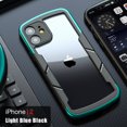 thumbnail image 1 of Funda protectora anticaída para teléfono iPhone 13 12 11 Pro Max Mini X XR XS SE 2020 6 6S 7 8 Plus, funda transparente a prueba de golpes para cámara Tan Jianjun unisex, 1 of 2