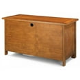 thumbnail image 5 of Pemberly Row Contemporary Aged Maple Executive Pedestal Desk, 5 of 10