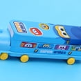 thumbnail image 2 of Estuche para lápices Bling Bling Dibujos animados con forma de tren Azul Super Flying Man, 2 of 3