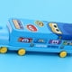 thumbnail image 4 of Estuche para lápices de dibujos animados con forma de tren, caja de papelería plegable de gran capacidad de 2 capas para estudiantes, hogar, escuela, azul, Super Flying Man, 4 of 5
