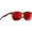 Brown/Red, variant on Zol Box Sunglasses (Brown/Red)