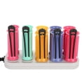 thumbnail image 4 of Compact Electric Heated Roller, Double Hot Rollers, Curling Roll Hair Tube, for Long, Medium, and All Hair - Hair Curlers - Hair Roller Clips Included, 4 of 8
