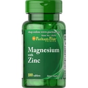 Puritan's Pride Magnesium with Zinc