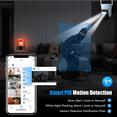 thumbnail image 4 of Hawkray Solar Security Camera 2K, 360° Pan-Tilt, 5G/2.4G WiFi, Two-Way Audio, PIR Motion, 4 of 8