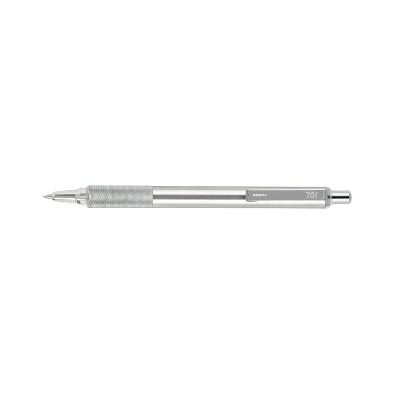 Zebra 701 Series Stainless Steel Refillable Mechanical Pencil and