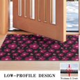 thumbnail image 3 of Pioneer Flower Floral Print Pattern Door Rugs,Washable Non Slip Door Mats Indoor,Decorative Door Mats,Entry Mat Indoor for Entrance,Bedroom,Kitchen,Bathroom,17"x30", 3 of 6
