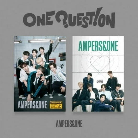 Ampers&One - One Question - Random Cover - incl. 64pg Photobook, Photo Print, Bookmark, Logo Sticker, Unit Photocard, Selfie Photocard   Folded Poster - Music & Performance - CD
