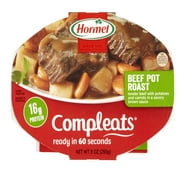 HORMEL COMPLEATS Beef Pot Roast, Shelf Stable 9 oz Plastic Tray