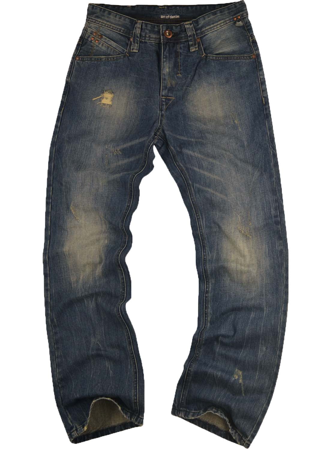 StoneTouch Mens 14 oz Slim Fit Denim Jeans S#303