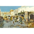 thumbnail image 3 of José Navarro y Llorens 14x11 Black Modern Framed Museum Art Print Titled - A Bustling Street (1900), 3 of 5