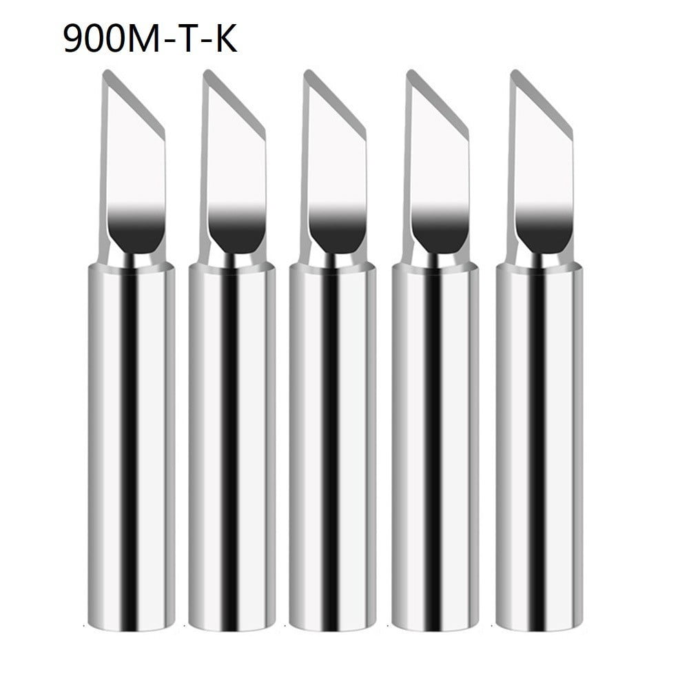 10 Pack 900M-T Soldering Tip Pure Copper Electric Iron Head Series Solder Tool 