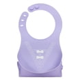 thumbnail image 1 of Babero de Bebé Pañuelos para Cuello Impermeable Fácil Limpieza Receptor de Pajarita Silicona CUTICAT  Babero de silicona, 1 of 8