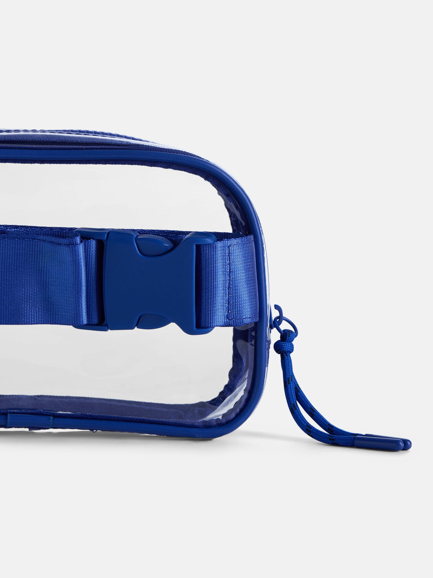 No Boundaries Women's Game Day Clear Fanny Pack, Cobalt