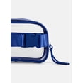thumbnail image 3 of No Boundaries Women's Game Day Clear Fanny Pack, Cobalt, 3 of 5