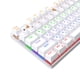 thumbnail image 3 of Teclado para juegos Trípode de doble capa Diseño ergonómico para computadora (Blanco rojo), 3 of 6