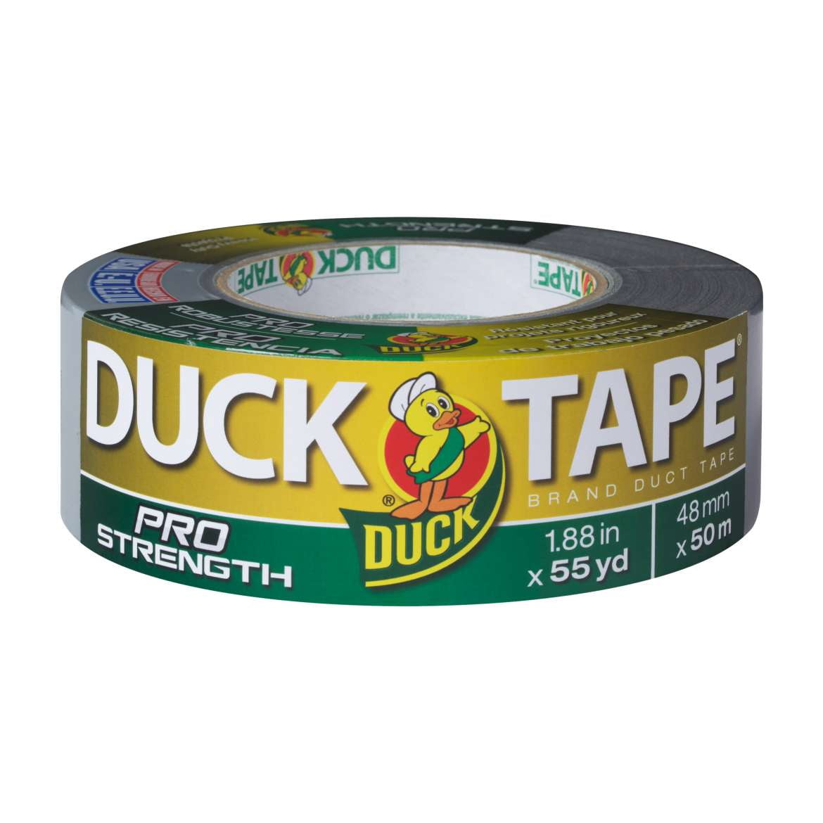 Duck Tape Brand PRO Strength Duct Tape, Silver, 1.88" x 55 yards