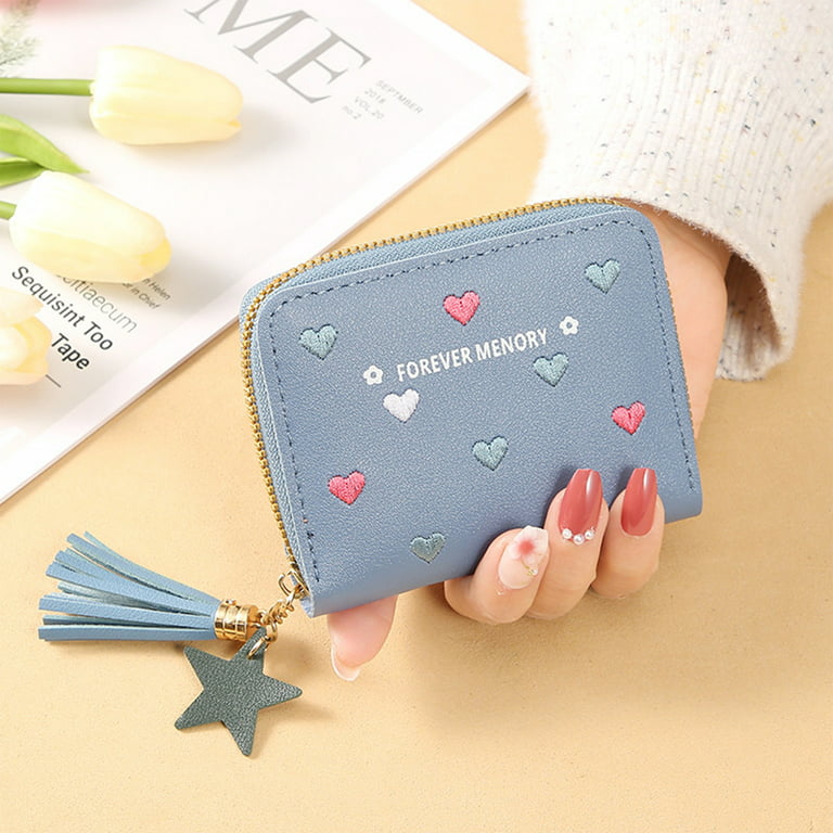 Small Credit Card Bag For Women, Multi Functional Kiss Lock Wallet