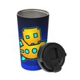 thumbnail image 2 of Saiise Geometry Dash Print Travel Coffee Mug 16oz,Insulated Coffee Mug to Go,Reusable Coffee Travel Mug with Seal Lid,Vacuum Stainless Steel Coffee Cups for Hot/Ice Coffee Tea, 2 of 8