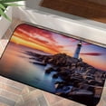 thumbnail image 4 of ONETECH Lighthouse Rocky Shore Ocean Front Door Mat Outdoor Entrance Non-Slip Durable Entrance Mat for Home Entrance Outside Entry 19.68*39.37 in, 4 of 6