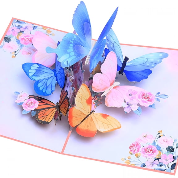 CCOCC Funny Happy Birthday Pop Up Card,Sweet 3D Birthday Gift Box for Adults and Kids with Envelopes,Unique Handmade Foldable Celebration Cards for Daughter,Son,Mom,Dad,Friend