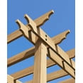 thumbnail image 6 of Vita Springwood Cedar Wood Arbor, Golden Brown, VA68900, 6 of 11