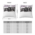 thumbnail image 4 of Funda de almohada supersuave Lucki con cremallera para dormitorio, sofá, sillón, fundas de almohada mullidas y acogedoras para todas las estaciones, almohada cuadrada, 4 of 8