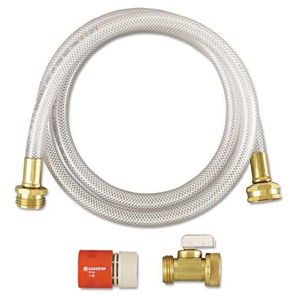 diversey 3191746 rtd water hook-up kit, switch, on/off, 3/8 dia x 5ft