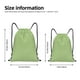 thumbnail image 2 of Fotbe Green Gingham Bolsa Mochila con Cordón Estampada, Bolsa de Gimnasio Deportiva, Bolsa Cinch, Bolsa con Cordón para Hombres y Mujeres-Medium, 2 of 6