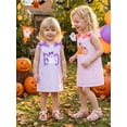 thumbnail image 3 of Toddler Baby Girl Halloween Thanksgiving Outfit Bow Sleeveless Cutest Pumpkin Turkey Dress Clothes, 3 of 8