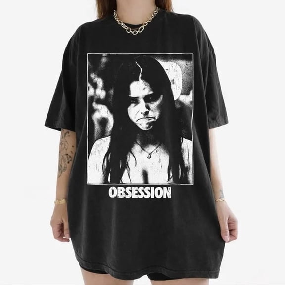 Vintage Gothic Obsession Shirt, Niki Dark Aesthetic Graphic Tee, Horror Style T-Shirt
