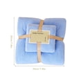 thumbnail image 2 of 100Fens Cotton 2 In 1 Ultra Soft & Absorbent Bath Towel and Hand Towels Set for Bathroom,Shower Towel Washcloth, 2 of 5