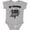 AC-Heather Grey, variant on My Grandma Was So Amazing God Made Her an Angel Boys or Girls Baby Bodysuit
