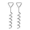 thumbnail image 1 of Corkscrew Shape Trampoline Anchor kit Steel Spiral Stakes,A, 1 of 5