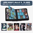 thumbnail image 3 of Premium 720-Card Binder: 30 Double-Sided Pages with 12 Pockets Each, Professional Storage for TCG, MTG & Sports Cards - Purple, 3 of 6