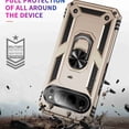thumbnail image 3 of Dteck Case for Google Pixel 9 Pro / 9, with Finger Ring Holder Kickstand, Military Grade Stand Cover Phone Cases Compatible for Google Pixel 9 Pro / 9, Gold, 3 of 7