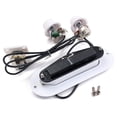 thumbnail image 2 of 1 Set Electric Guitar Pickup Piezos Professional Electric Guitar Musical Instrument Pickup Piezos (White), 2 of 7