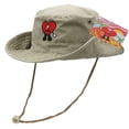 thumbnail image 1 of Sombrero de pescador con bordado de Bad Bunny para hombre y mujer, gorro de pescador de UN VERANO SIN TI, plegable, para el sol y la playa, de algodón, 1 of 2