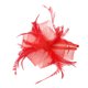 thumbnail image 1 of Diadema de s para mujer, , accesorio para el cabello con lazo de malla, combina con todos tus disfraces y maquillaje - rojo, tal se describe Sunnimix Sombrero de la venda de las mujeres, 1 of 8