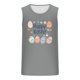 thumbnail image 4 of Camiseta sin mangas de cuello redondo para hombre, ropa de ocio, fitness, para el hogar, pijama, camiseta con estampado a color, blusa deportiva de poliéster para hombre, 4 of 5