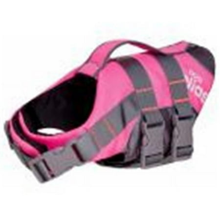 Pet Life Helios Splash-Explore Outer Performance 3M Reflective and Adjustable Buoyant Dog Harness - Pink - Small