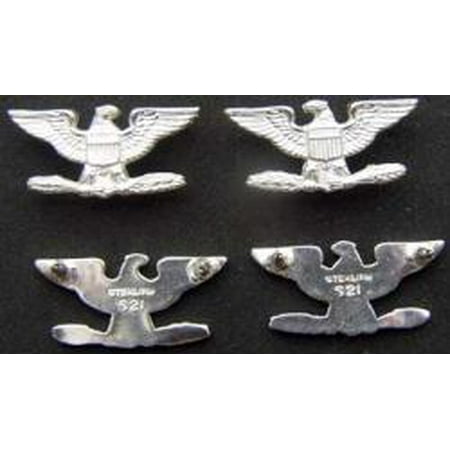 Vietnam Navy Capt Collar Insignia Sterling set of 3