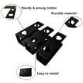 thumbnail image 6 of Black Under Desk Laptop Holder Mount with Screw,Under Desk Laptop Mount Bracket,Add On Under Table Laptop/Keyboard Storage, 6 of 6