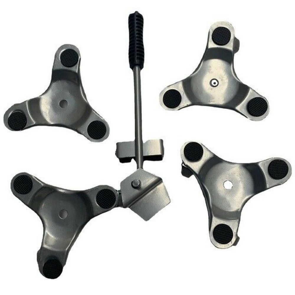 3-Wheel Movers Dolly Platform Casters Rollers For Moving Furniture