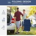 thumbnail image 4 of Outsunny Folding Chair with Detachable Thick Padded Cushion, Armrest, 4 of 10